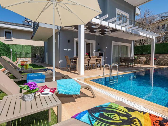 Große für Villa bis zu 9 Personen in Fethiye, Türkische Ägäis