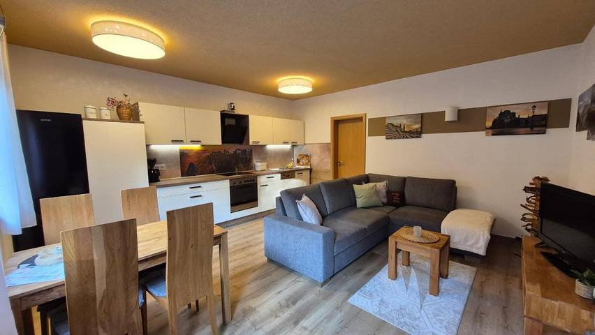 Ferienwohnung für 3 Personen, mit Ausblick und Garten in Struppen - 4