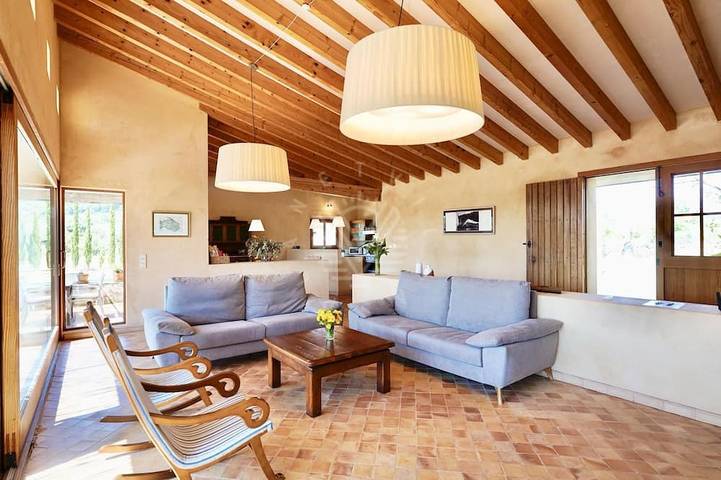 Mallorquinischer Charme mit Landblick und Pool in Son Servera, Mallorca Osten