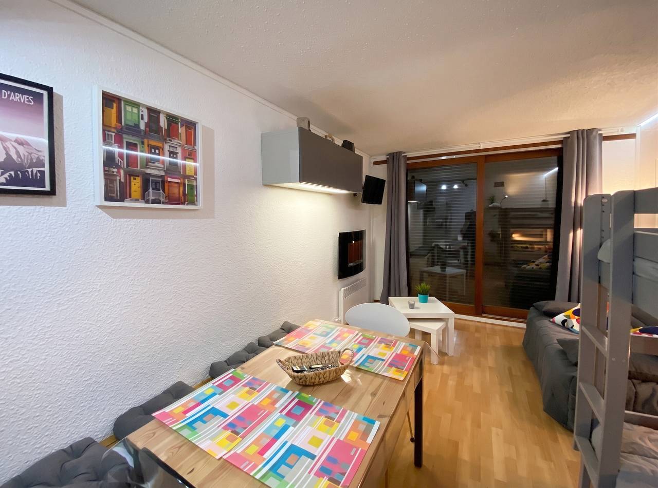 Estudio entero, Estudio acogedor en Villarembert, 22 m², cerca de las pistas in Le Corbier, Villarembert