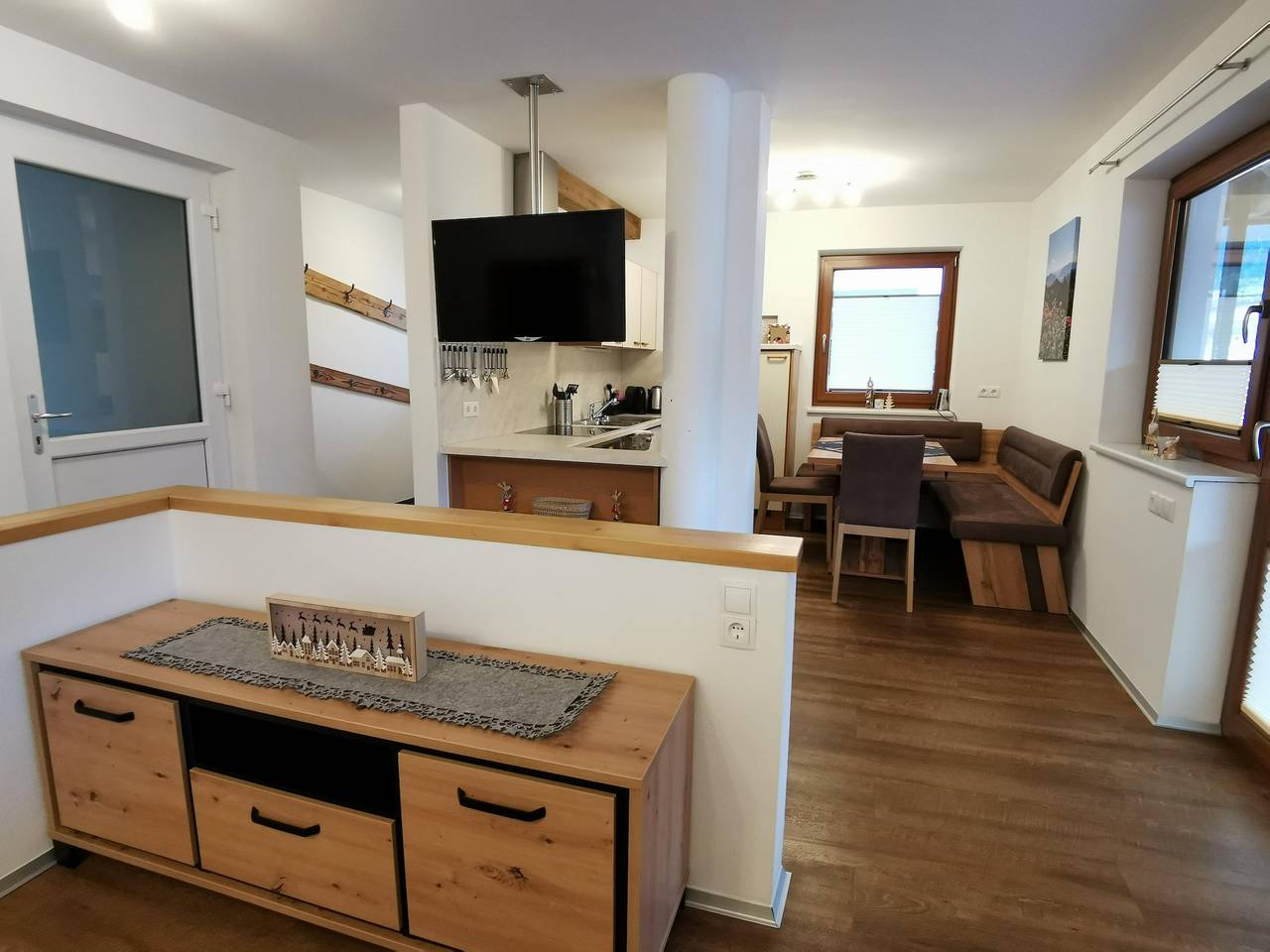 Ganze Ferienwohnung, Appartement/Fewo, Dusche, Wc, 2 Schlafräume in Söll, Kaisergebirge