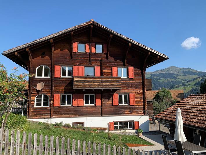 Ganze Ferienwohnung, Charmantes Alpen-Appartement in Conters - 3.5 Zimmerwohnung für 2 Personen in Conters im Prättigau, Plessur Alpen