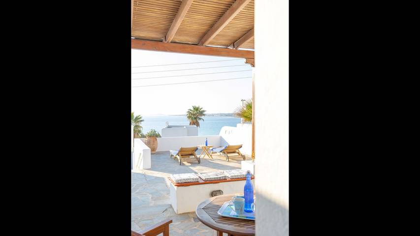 Location de vacances pour 6 personnes, avec vue sur l’océan et balcon/terrasse dans Naxos - 4