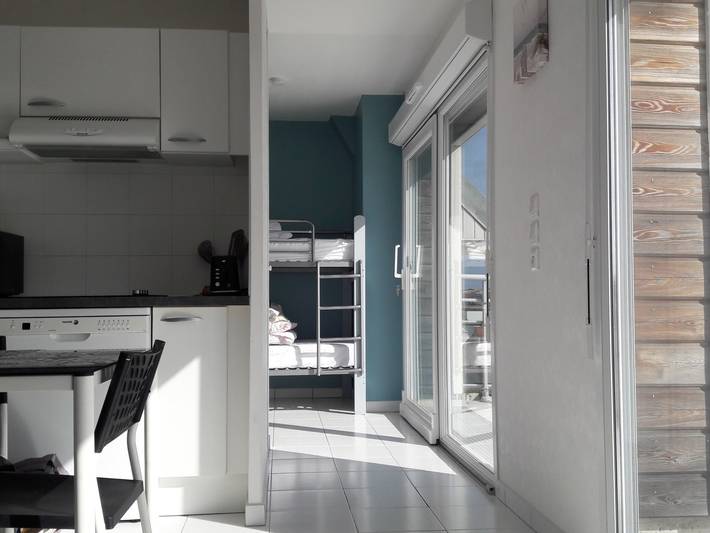 Gîte pour 4 personnes, avec balcon à Fort-Mahon-Plage - 3