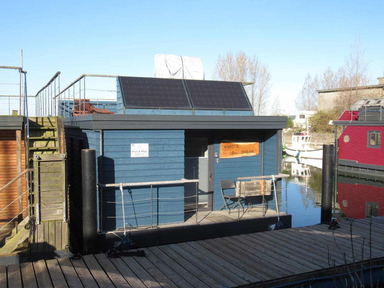 Hausboot Kaddi`s Sundream - Huus & Meer in Burg auf Fehmarn, Ostholstein