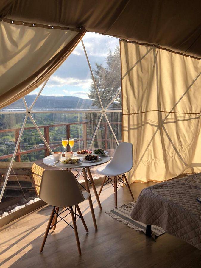 Camping für 4 Personen, mit Terrasse und Ausblick sowie Garten in der Ukraine - 3