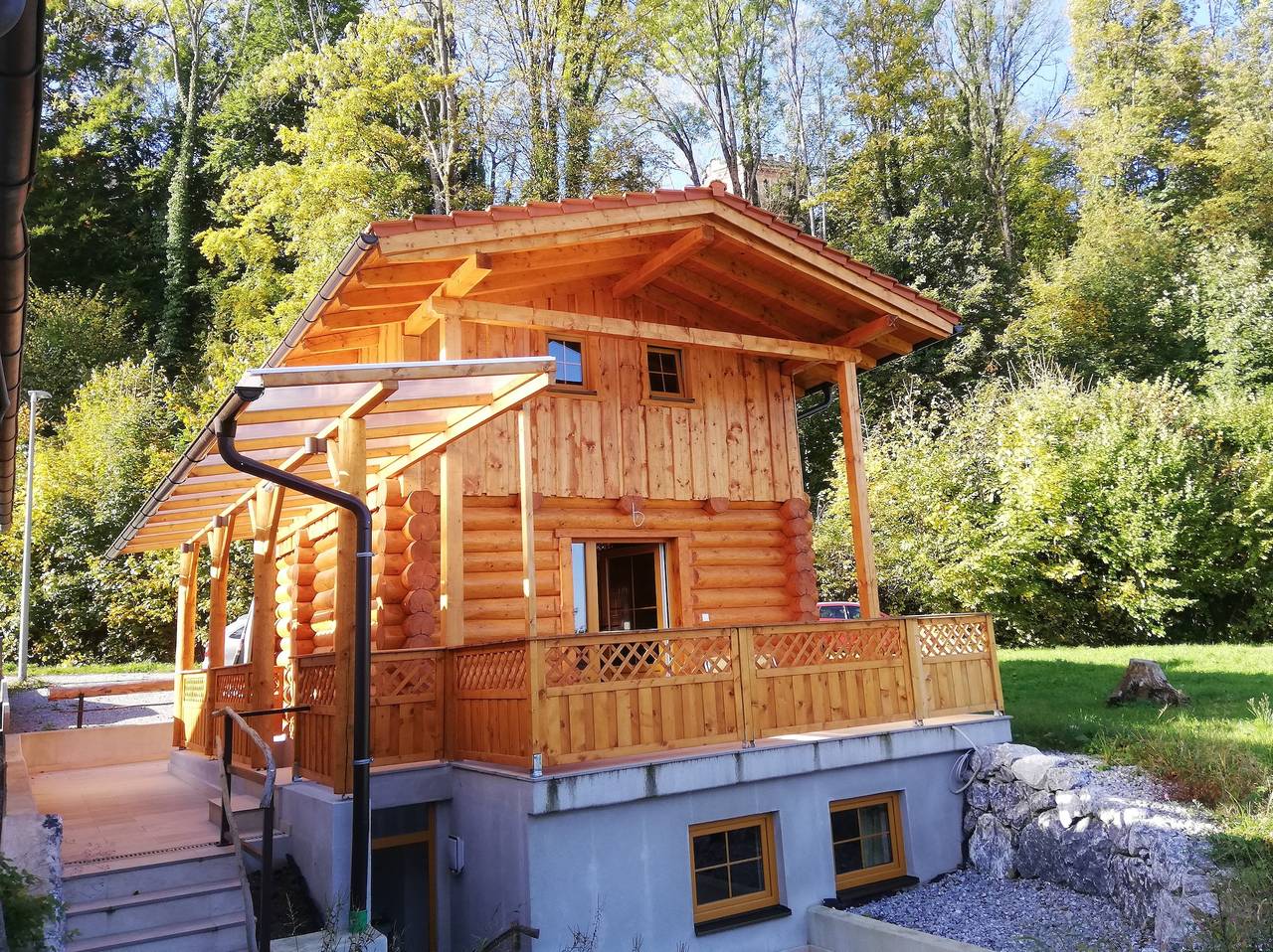 Schlossalm Ferienwohnungen - Ferienwohnung Ii - Fuchsbau Souterrain-Wohnung in Brannenburg, Bayerische Alpen