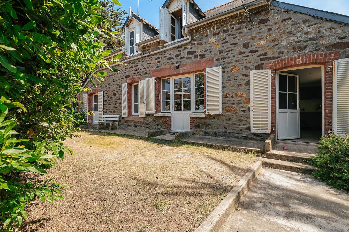 Ferienhaus 'Maison Pleneuf Val André Proche Mer' mit privater Terrasse, privatem Garten und Wlan in Pléneuf-Val-André, Côte de Goëlo