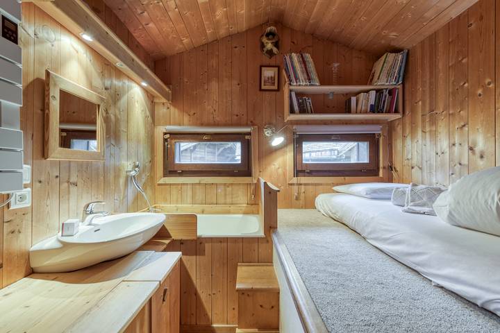 Ganze Wohnung, Apt Le Grenier Ski-in/Ski-out views, sleeps 7 in Chamonix, Mont-Blanc-Massiv