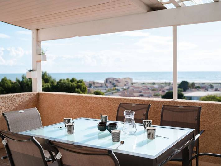 Villa pour 6 personnes, avec Balcon et Terrasse à Fleury