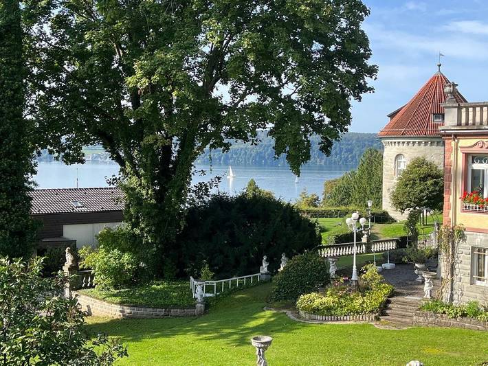 Ferienwohnung für 4 Personen, mit Balkon und Balkon/Terrasse sowie Ausblick in Überlingen