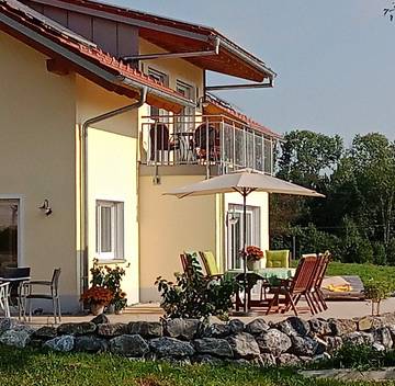 Bauernhof für 5 Personen, mit Balkon und Garten in Oberschwaben