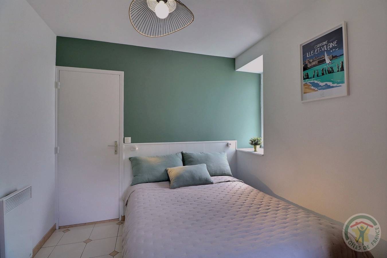 Domaine de l'Aunay Quinard - Chambre Ancolie in Saint-Jouan-des-Guérets, Région de Saint-Malo