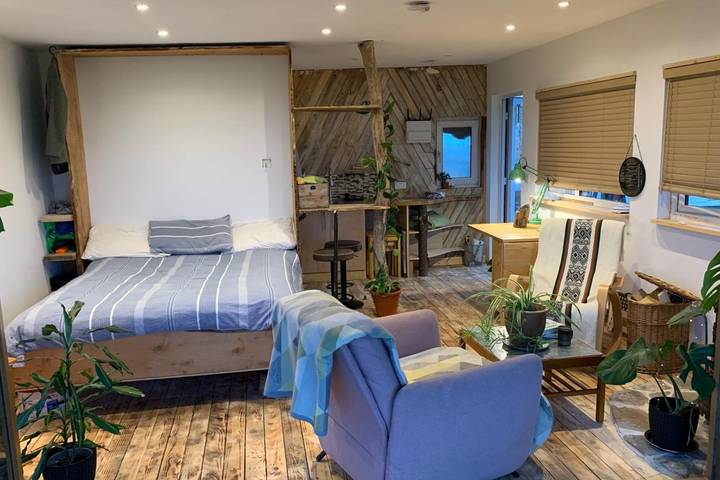 Studio für 2 Personen, mit Balkon und Meerblick sowie Garten, mit Haustier in Wales - 2