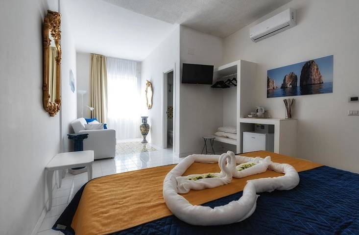 Maison d’hôte pour 4 personnes, avec vue et balcon à Massa Lubrense - 2
