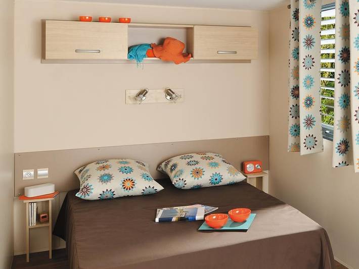 Camping Les Varennes - Mobilheim 4 personen - Plus 2 Zimmer in Le Bois-Plage-en-Ré, Ile de Re