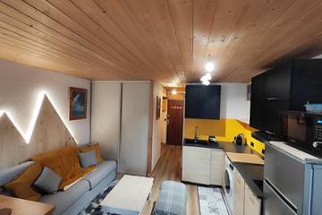 Gîte pour 4 personnes, avec balcon à Val-d'Isère