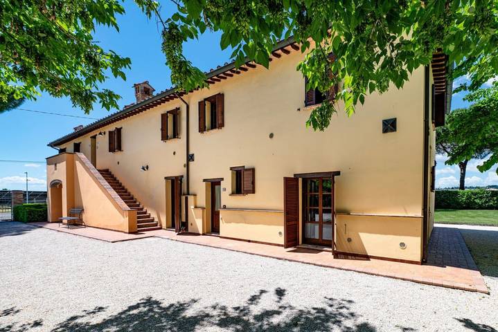 Apartament wakacyjny dla 4 osób, z Ogród i Basen w Perugia