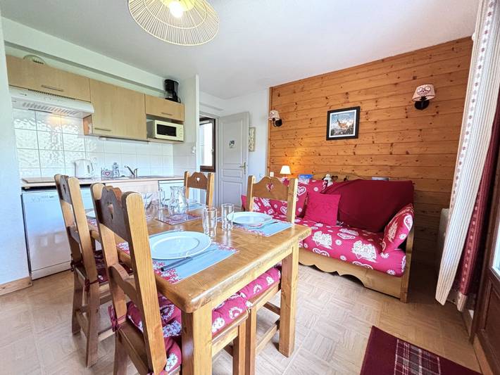 Chalet pour 4 personnes, avec piscine à Flumet
