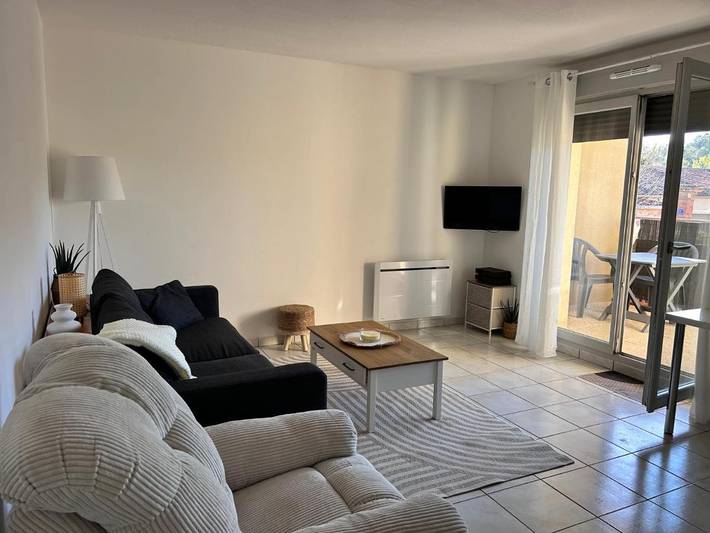 Gîte pour 4 personnes, avec balcon et vue à Pompertuzat