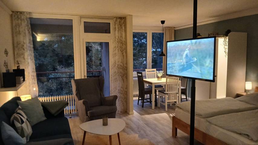 Ferienwohnung für 2 Personen, mit Seeblick und Balkon - 1