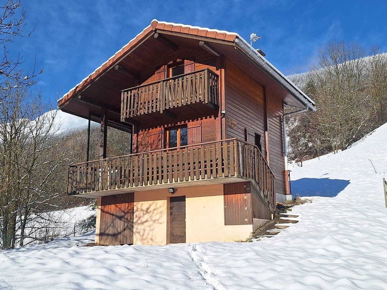 Le Grenier de Fernand - vue montagne in Saint-Jean-de-Sixt, Región de Annecy
