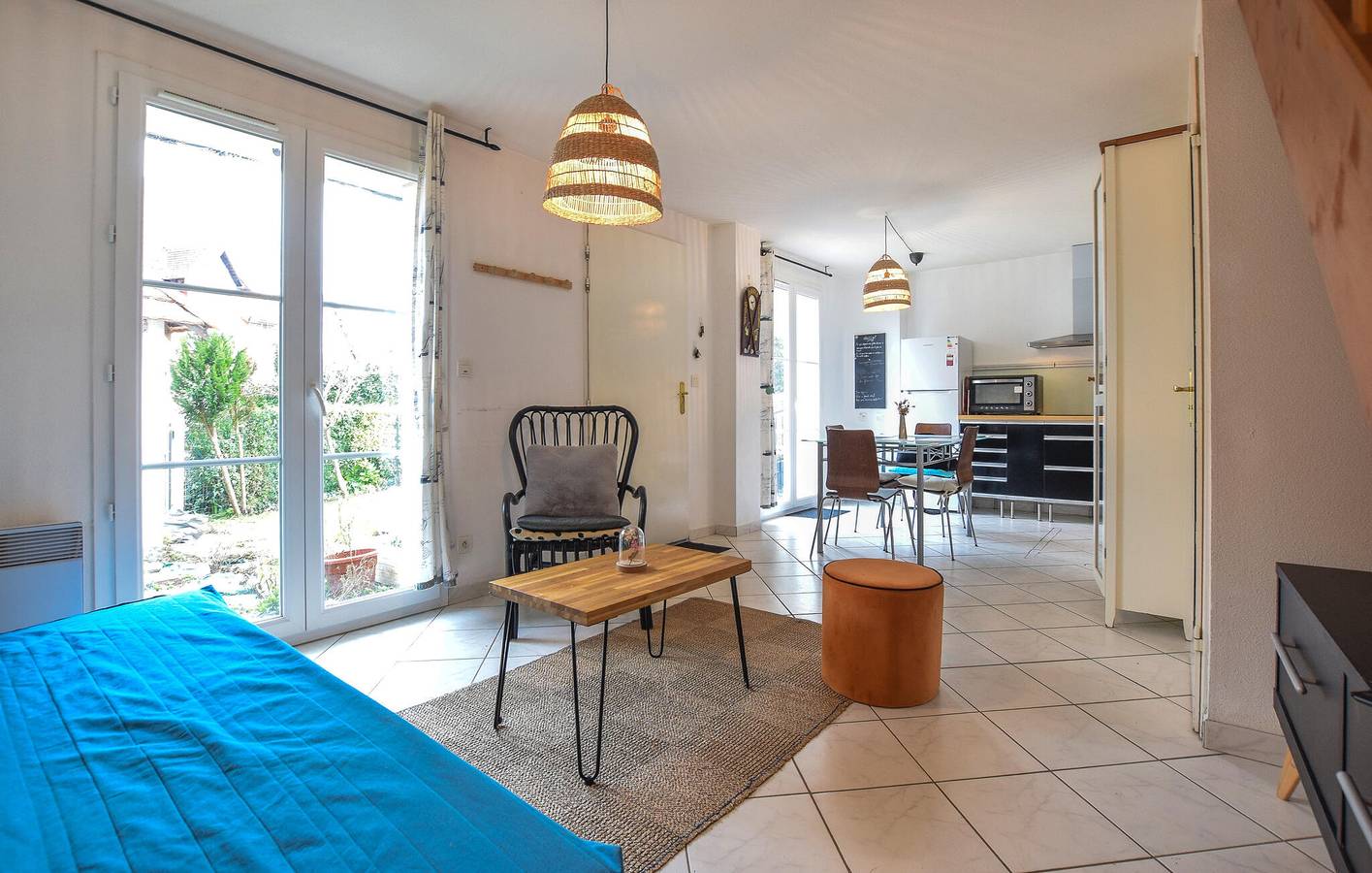 Appartement avec jardin au bord de la piscine - 1,5 km de la plage in Dives-sur-Mer, Région de Lisieux