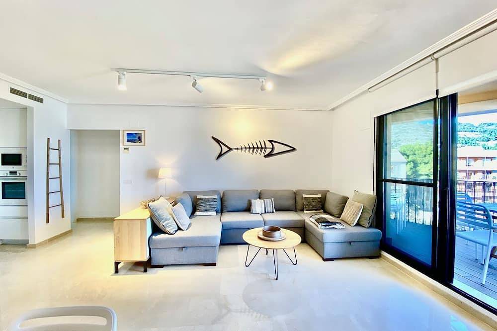 Appartement entier, Appartement de luxe avec vue magnifique sur la mer de la baie de Javea à proximité des services et des plages in Jávea, Costa Blanca