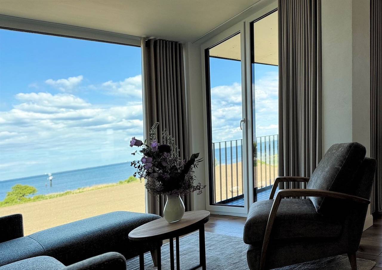 Appartement entier, Ferienwohnung Heimathafen – Meerblick. Sauna. Exklusiv. in Marienleuchte, Fehmarn