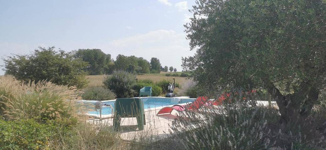 Location de vacances pour 5 personnes, avec jardin ainsi que vue et piscine à Labastide-de-Lévis - 4