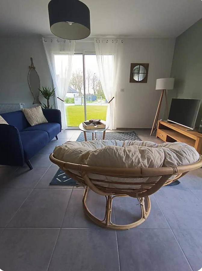 Maison de vacances pour 4 personnes, avec jardin
