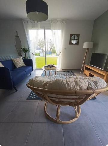 Gîte pour 4 personnes, avec jardin à Biville-sur-Mer