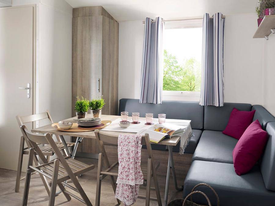 Camping Les Varennes - Mobilheim 6 personen - Foret 3 Zimmer in Le Bois-Plage-en-Ré, Ile de Re