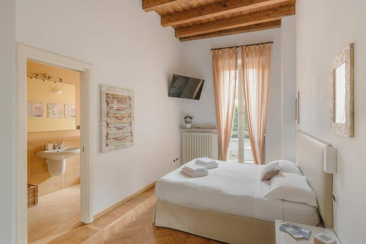 BnB für 2 Personen, mit Terrasse in Bergamo