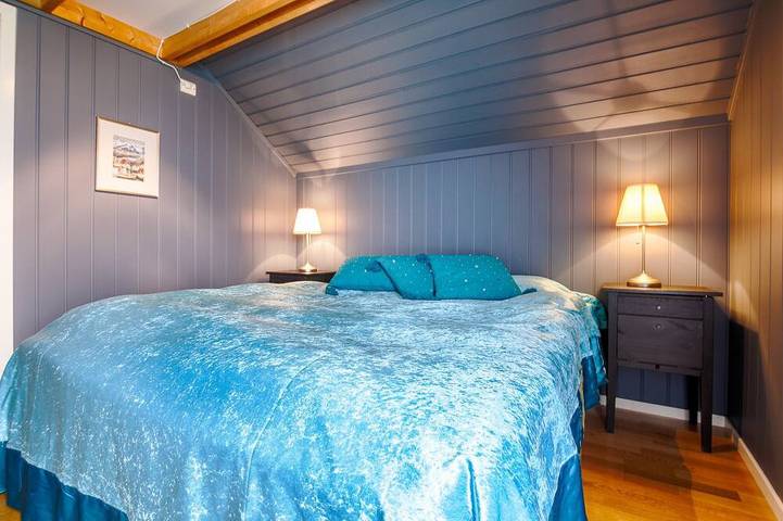 Blockhütte für 4 Personen, mit Balkon auf den Lofoten - 3