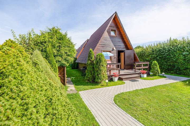Ferienhaus für 6 Personen, mit Terrasse und Garten in Polen
