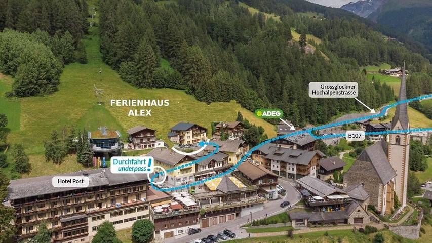 Ferienwohnung für 5 Personen, mit Balkon in Heiligenblut - 3