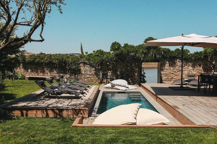 Maison de vacances pour 12 personnes, avec Terrasse ainsi que Jardin et Sauna dans Port de Paimpol