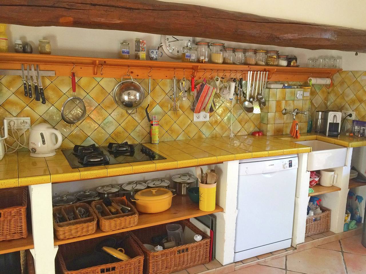 Ferienhaus Montpézat mit Seeblick in Montagnac-Montpezat, Regionaler Naturpark Verdon