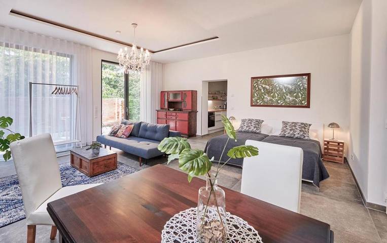 Ferienhaus für 3 Personen, mit Terrasse und Garten sowie Ausblick am Störmthaler See - 4