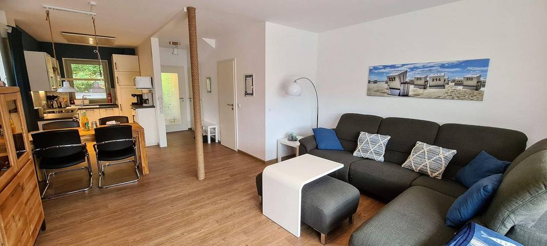 Ferienhaus für 4 Personen, mit Garten und Balkon - 1