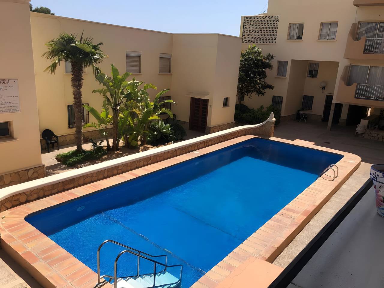Appartement entier, Appartement « La Perla Vue Mer, 3 Chambres, Piscine Commune et Wi-Fi » in Vieille ville de Calpe, Calpe