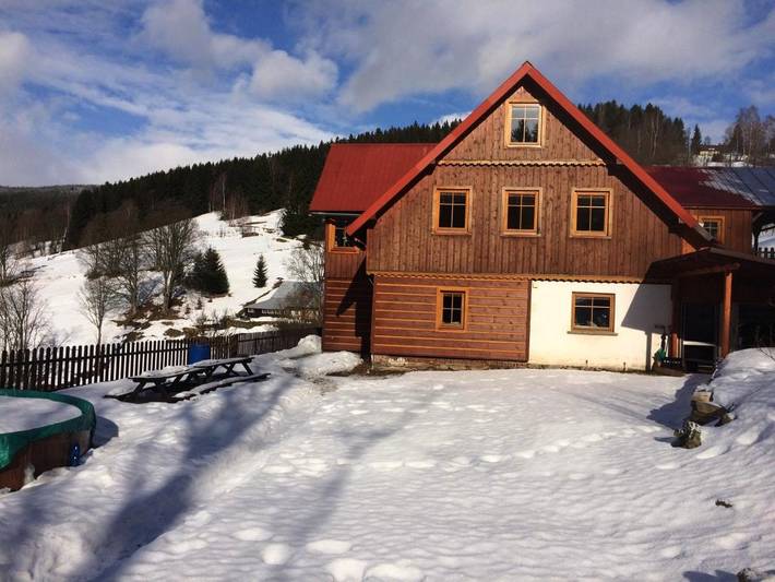 BnB für 4 Personen, mit Terrasse und Ausblick sowie Garten und Pool, mit Haustier in Tschechien - 3