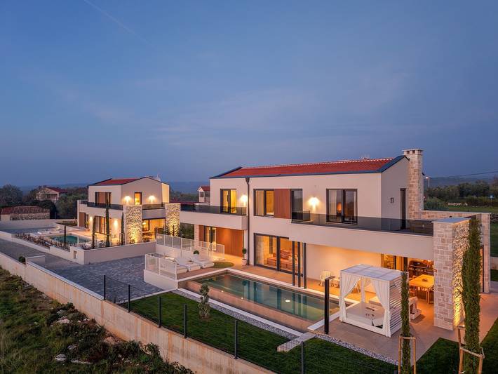 Villa pour 6 personnes, avec jardin ainsi que sauna et piscine à Selina - 4