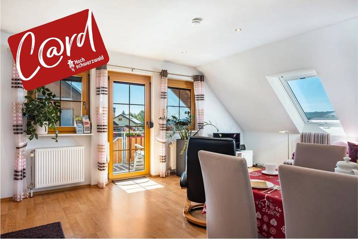 Hel lejlighed, Ferielejlighed for 4 personer med balkon in Kappel (Lenzkirch), Lenzkirch