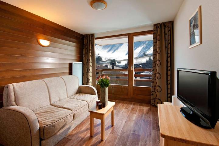 Appartement de vacances pour 6 personnes, avec balcon et sauna