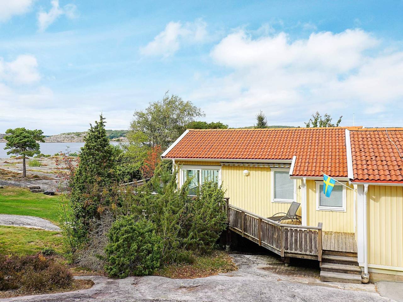Hus för 8 Personer, med terass