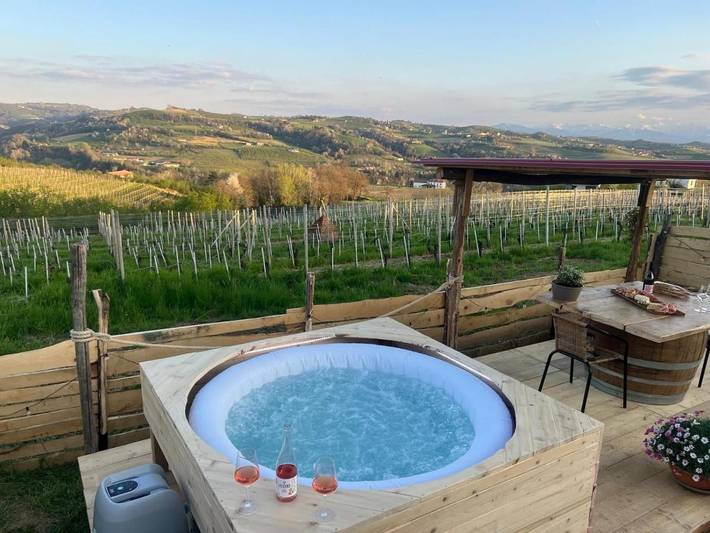 Camping für 3 Personen, mit Garten und Whirlpool im Piemont - 3