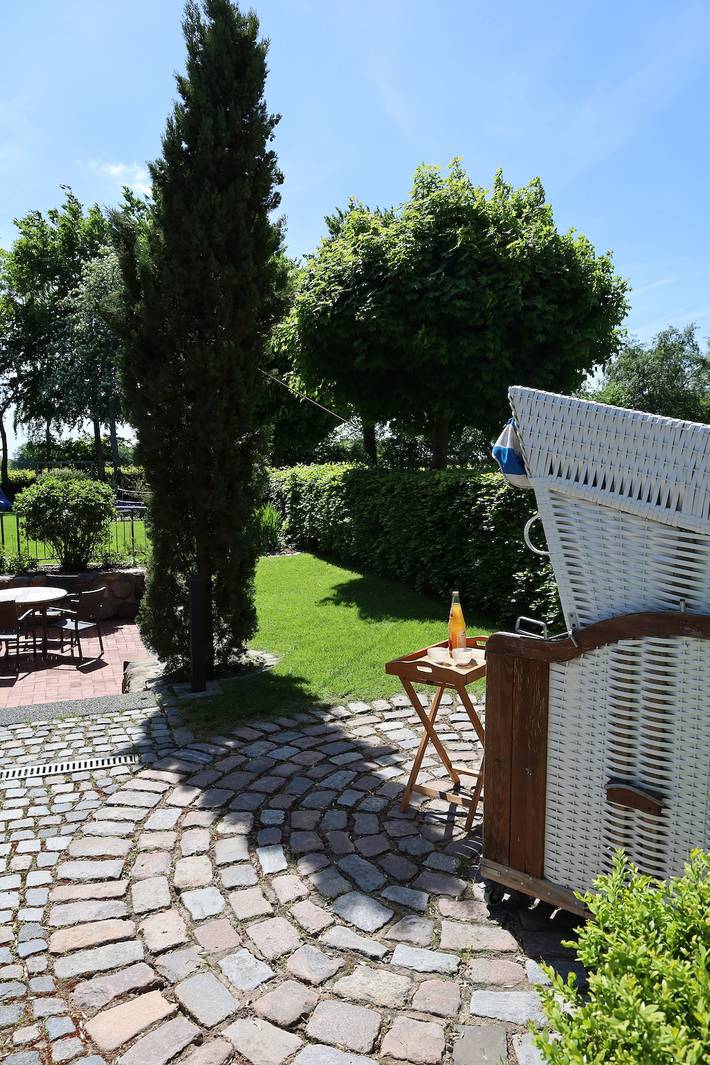 Ferienwohnung für 4 Personen, mit Terrasse und Garten sowie Sauna in der Eckernförder Bucht