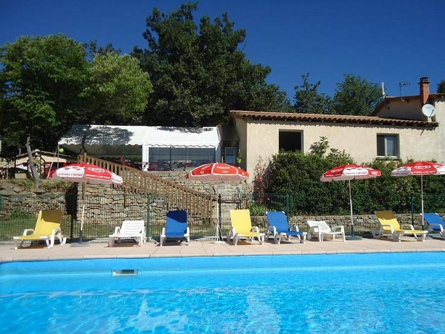 Camping Les Chênes - Mobilhome 4 personnes - mobil home trappeur in Vesseaux, Parc naturel régional des Monts d'Ardèche